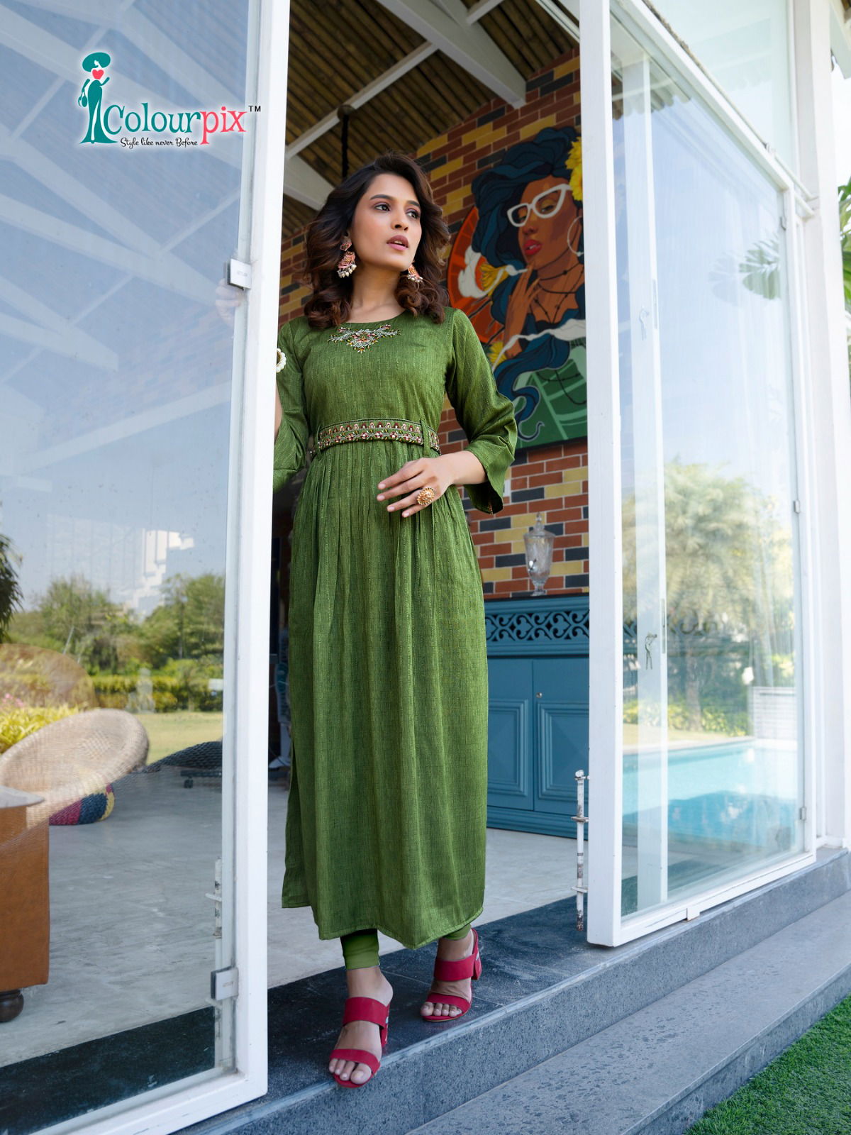 Nayra Cut Vol 1 By Colourpix 1001-1006 Party Wear Kurtis Catalog